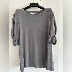 Calvin Klein silky grey tshirt